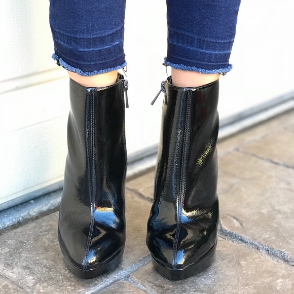 Skyline Patent Platform Boots - Picture 4 of 8